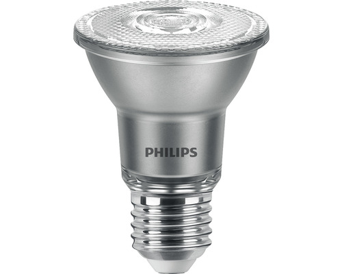 Ampoule réflecteur LED à intensité lumineuse variable PAR20 E27/6W(50W) klar 500 lm 2700 K blanc chaud Lampe Philips