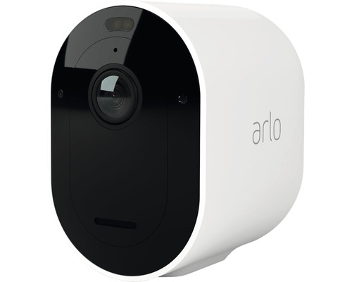 Arlo Pro 4 Spotlight Kamera 1er Set weiss kabellos aussen WLAN Farbnachtsicht-0