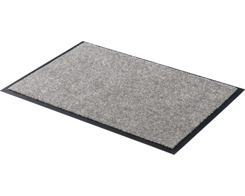 Fussmatte mit schwarzem Rand