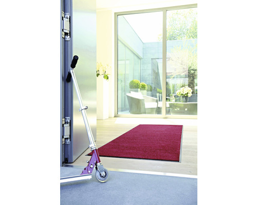 Eingangsbereich mit Fussmatte und Roller