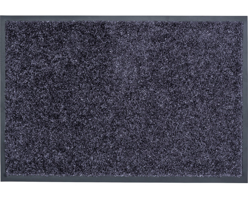 Paillasson avec insert textile et bordure