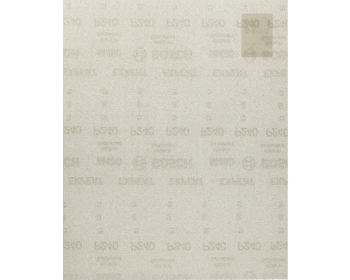 Papier abrasif avec des chiffres imprimés et le logo Bosch.