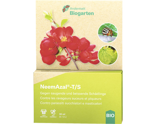 Insektizid NeemAzal gegen saugende Schädlinge 30 ml NeemAzal T/S Schädlingsbekämpfungsmittel von Andermatt Biogarten