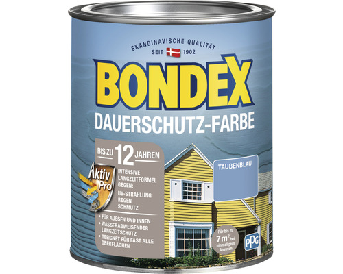 Bondex Dauerschutz Farbe Dose, geeignet für fast alle Oberflächen