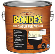 Bondex Holzlasur für Aussen in Kalkweiss für circa 32 Quadratmeter pro Anstrich