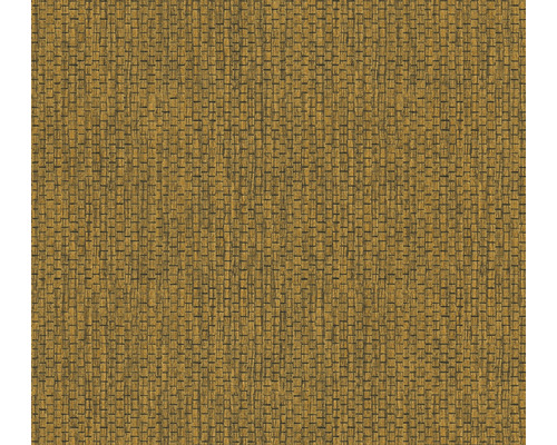 Nahaufnahme einer Textiltapete mit Webstruktur