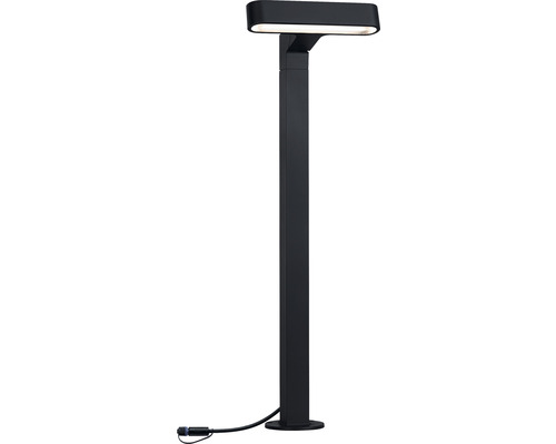 Paulmann Plug & Shine Wegeleuchte LED 6 W 450 lm anthrazit Aussenleuchte in Pfostenform für den Garten
