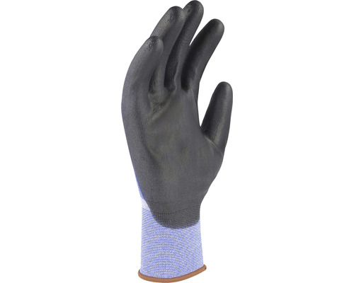 Arbeitshandschuh mit Handfläche und Fingern.