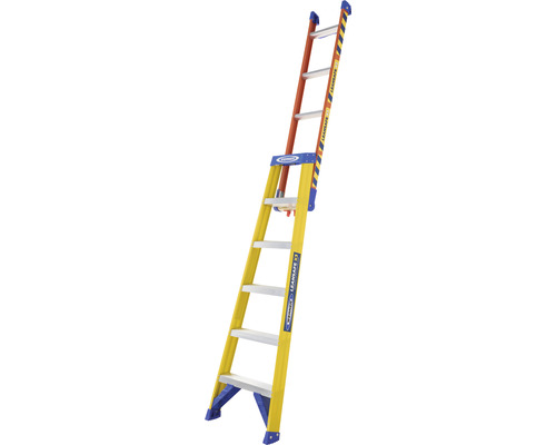 Échelle multifonctionnelle avec marches en aluminium