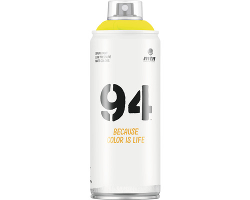 MTN Montana 94 peinture aérosol Peinture phosphorescente jaune néon 400 ml