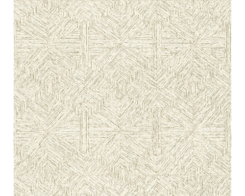 Papier peint intissé 38690-1 géométrique blanc-or