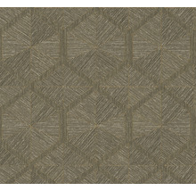 Vliestapete 38690-4 Geometrisch braun-gold