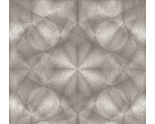 Papier peint intissé 38692-3 motif graphique béton beige Carreau décoratif avec motif géométrique