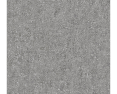 Papier peint intissé 38693-1 aspect béton crépi gris