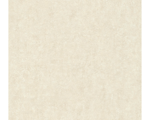 Papier peint intissé 38693-3 aspect béton crépi crème-blanc
