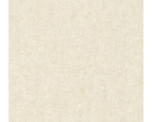 Papier peint intissé 38693-3 aspect béton crépi crème-blanc Papier peint couleur crème avec une légère structure