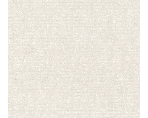 Papier peint intissé 38702-3 structure blanc-beige-argent Gros plan d''un papier peint textile de couleur claire avec une légère structure