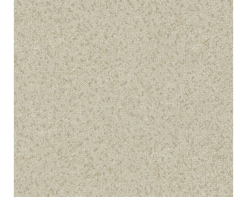Papier peint intissé 38702-4 structure gris-or Gros plan d''un papier peint beige texturé.