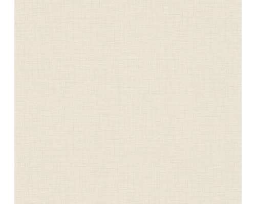 Papier peint intissé 38712-7 uni aspect textile gris Papier peint textile à structure fine