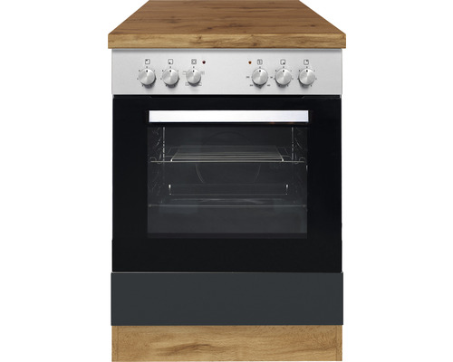 Cuisinière indépendante avec plaques de cuisson et four