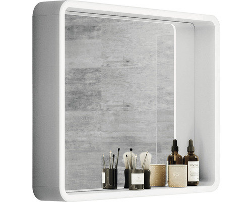 Miroir de salle de bains à LED Cube 60 x 80 cm IP 44