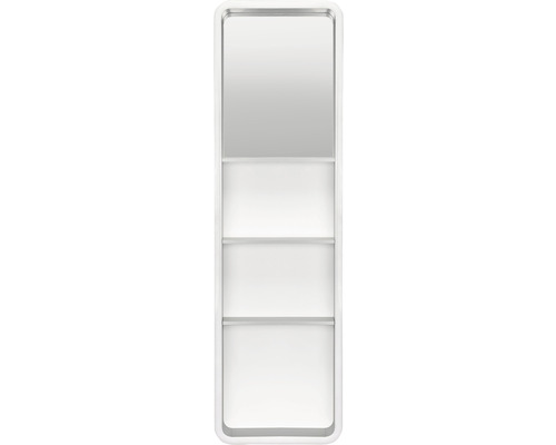 Miroir de salle de bains à LED armoire midi Cube Organiser 35 x 120 cm IP 44
