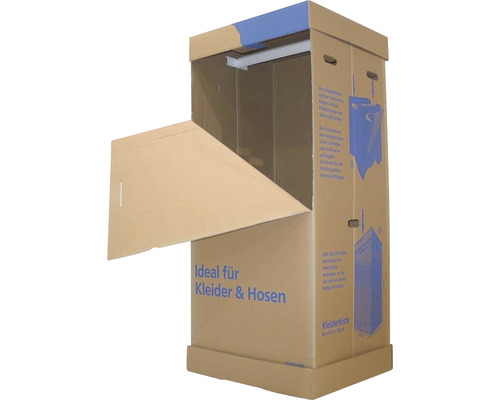 Carton de déménagement Carton à vêtements Cargo Point 515 x 1350 x 595 mm  carton ondulé 409 l à 25 kg - HORNBACH