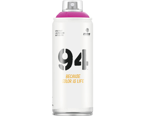 MTN Montana 94 peinture aérosol peinture phosphorescente fuchsia néon 400 ml