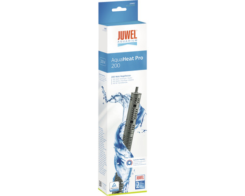 Juwel Aquarium AquaHeatPro 200 - Regelheizer 200 Watt Verpackung eines Juwel AquaHeat Pro 200 Watt Regelheizers für Aquarien