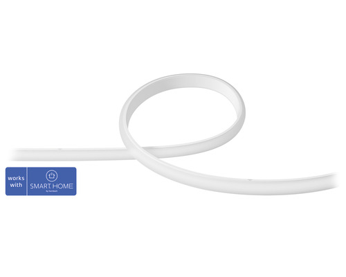 Philips Hue Gradient Lightstrip Erweiterung RGBW 12.3 W 1000 lm 1 m Kompatibel mit SMART HOME by hornbach