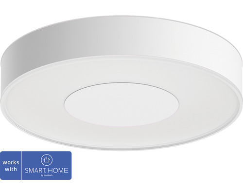 Plafonnier LED Philips Hue Infuse 1 x 33,5 W blanc Compatible avec SMART HOME by hornbach