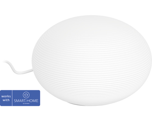 Lampe de table à LED Philips Hue Flourish blanc neutre Compatible avec SMART HOME by hornbach