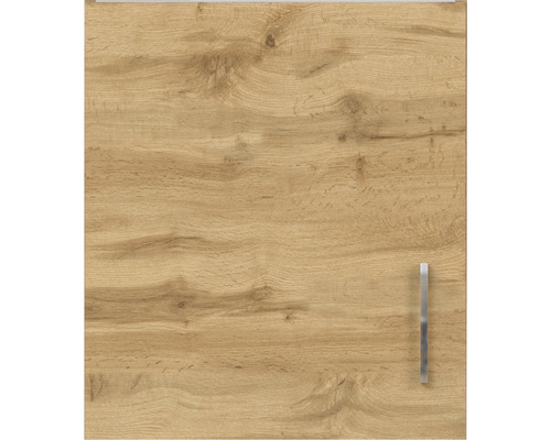 Porte de placard avec structure en bois et poignée