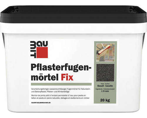 Mortier pour joints de pavés Baumit Fix basalte 20 kg