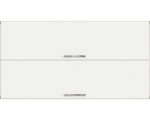 Meuble haut avec deux portes et poignées