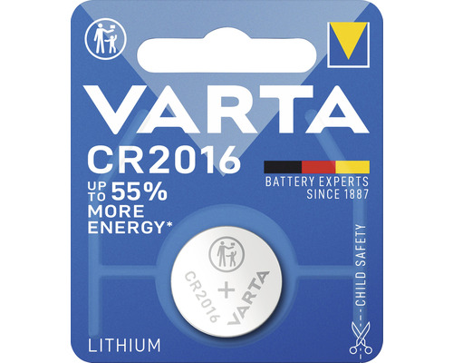 Varta Pile ronde CR2016