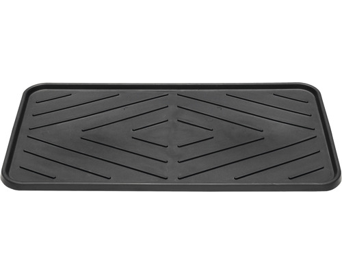 Bac à chaussures en plastique avec motif rainuré