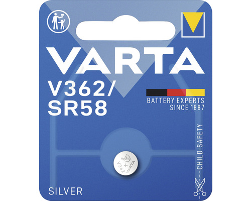 Varta Pile ronde V362 pour montres
