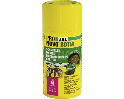 Nourriture en comprimés JBL PRONOVO BOTIA Taille M 100 ml