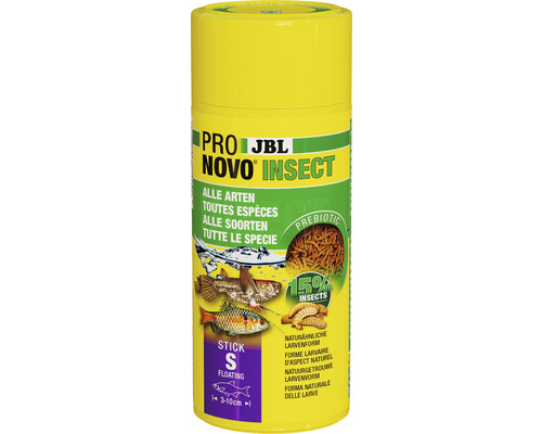 Futtersticks JBL PRONOVO INSECT STICK Gr. S 250 ml