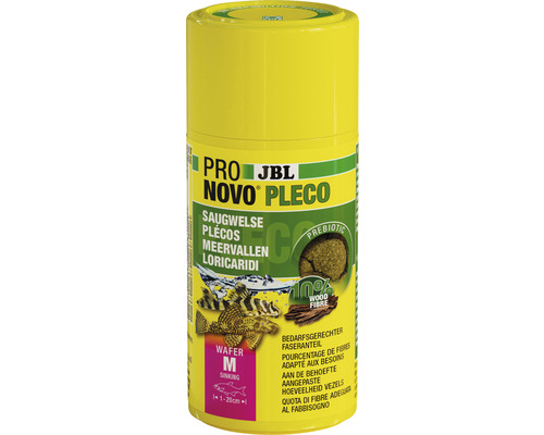 Nourriture en comprimés JBL PRONOVO PLECO WAFER Taille M 100 ml