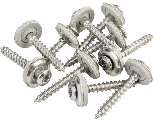 Vis de façade tête fraisée bombée empreinte étoile filetage complet 4,5 x 35 mm 25 pièces Vis de façade tête fraisée bombée empreinte étoile filetage complet 4,5 x 35 mm 25 pièces