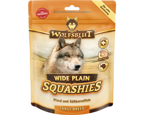 WOLFSBLUT Snack pour chiens Wide Plain Squashies LB 300 g