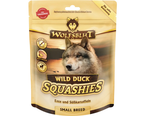 WOLFSBLUT Snack pour chiens Wild Duck Squashies SB 350 g