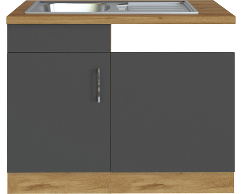 Meuble bas de cuisine avec évier et plan de travail