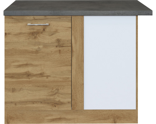 Meuble bas de cuisine avec porte, tiroir et plan de travail