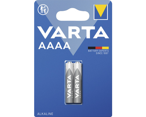 Pile Varta LR61 AAAA 2 unités