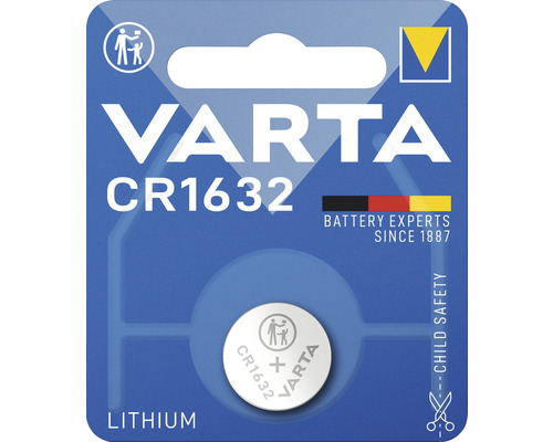 CR1632 Lithium 3V Batterie, Bouton de Pile Bouton électronique