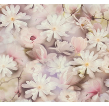 Dekor mit Blumenmuster für Wandgestaltung