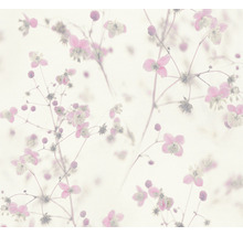 Blümchentapete mit floralem Muster